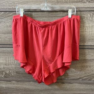 Coral colored pajama set